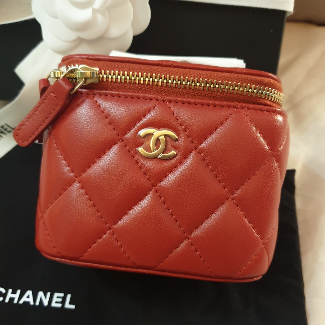 chanel mini vanity case
