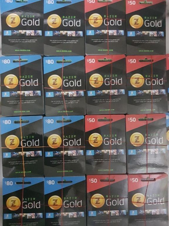 Cheapest Razer Gold Giftcard Bulk Tickets Vouchers Vouchers On Carousell