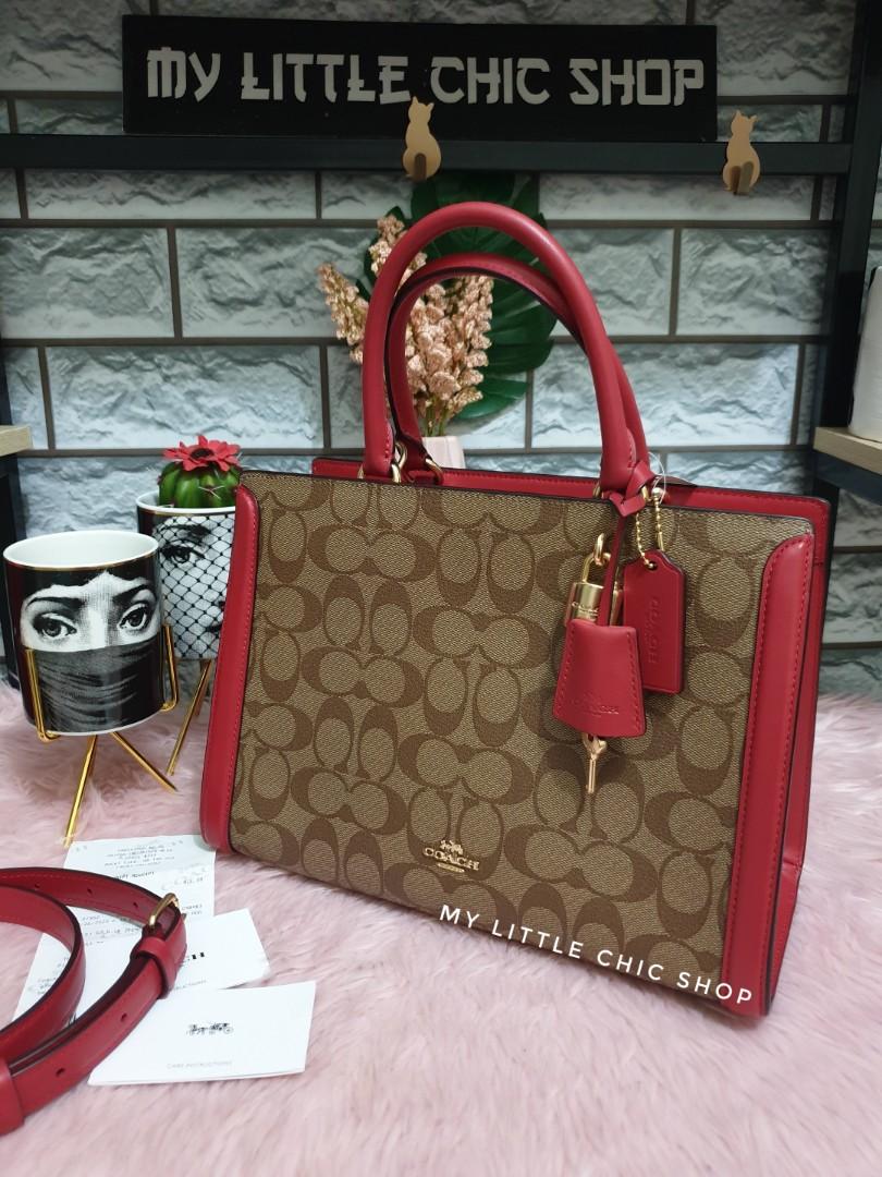Zoe carryall in signature canvas best sale