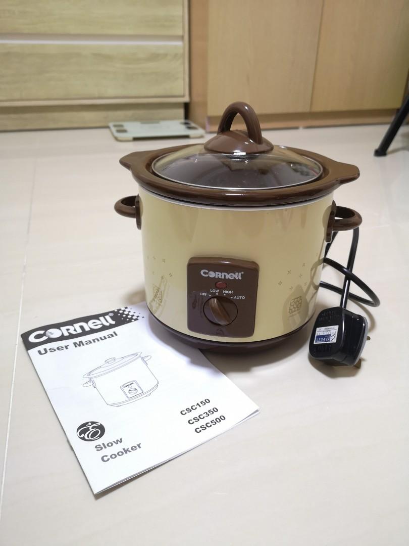 Cornell pressure cooker manual best sale