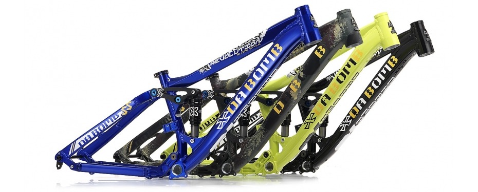 Da bomb full suspension frame shop