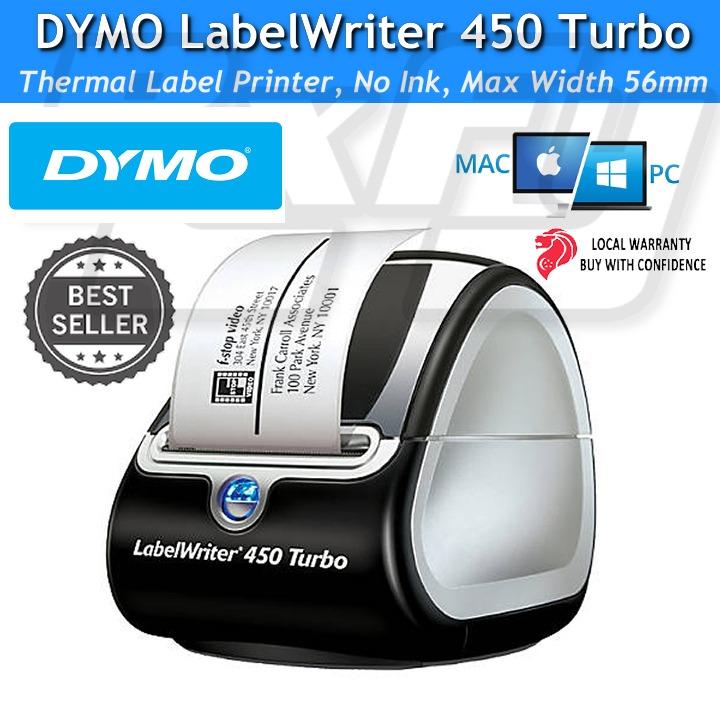 DYMO LabelWriter 450 Turbo Label Printer | Direct Thermal ...