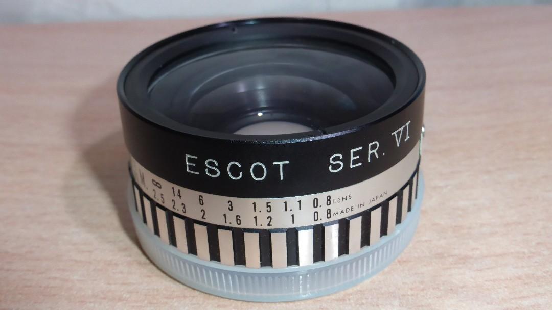 Escot Ser. VI Aux. Wide Angle Lens (Category: Lens & Kits) located in Paranaque City. Submitted by kutoi.ancheta (Listing ID 1034940798, Image 1). Description: Escot Ser. VI Aux. Wide Angle Lens thread mount 46mm approx. ₱1500 ☝️ package includes: ✅ lens ✅ front cap ✔️ leather case ☝️condition: missing 52mm spacer ring/adapter thread mounting! ☝️dust specks, haze and fungus! ✔️ lite and compact, ✔️ metal and plastic exterior, ✔️ 8/10 cosmetics wi