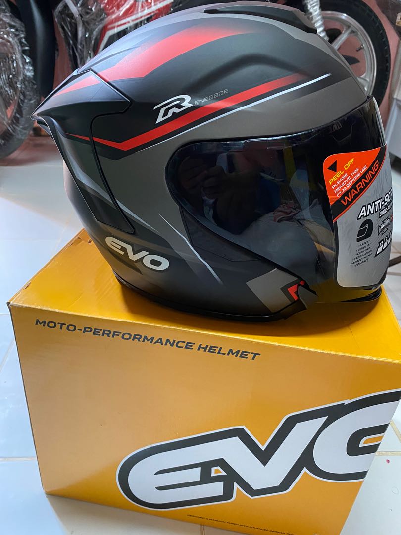 Evo rx5 helmet top