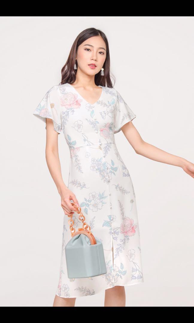 sequoia lace mini dress