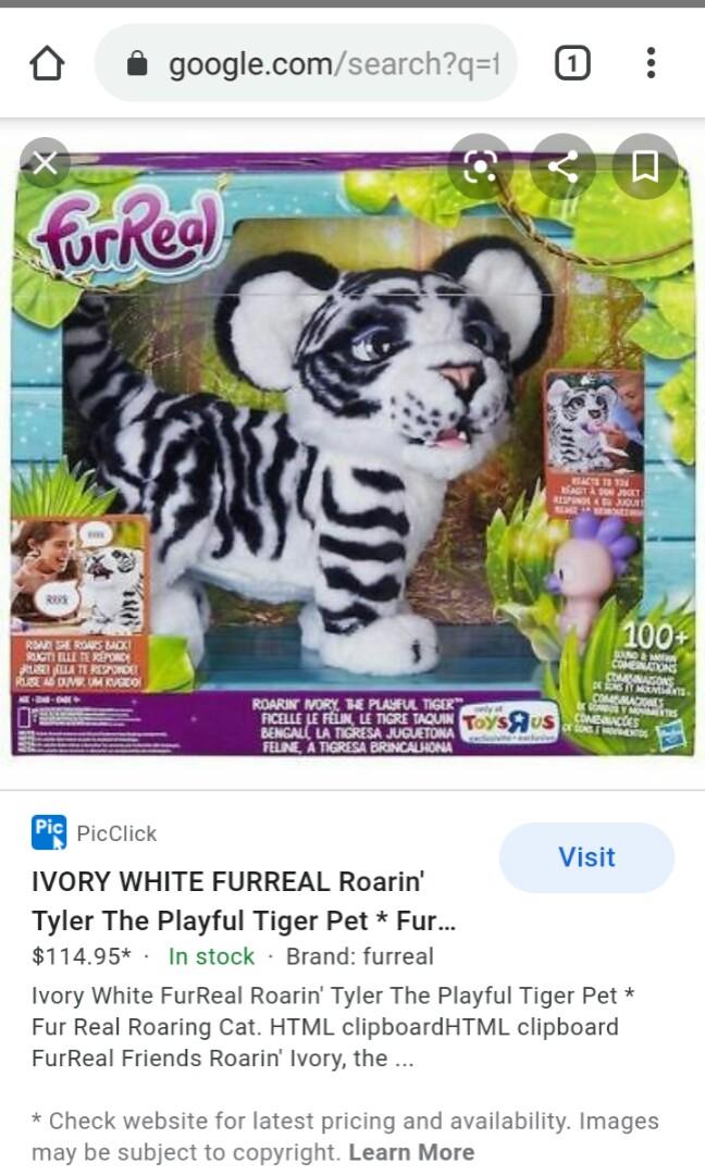 Furr real Roarin liberatory Tiger