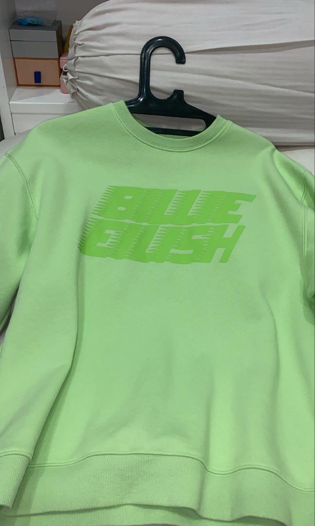 Green Billie eilish sweater