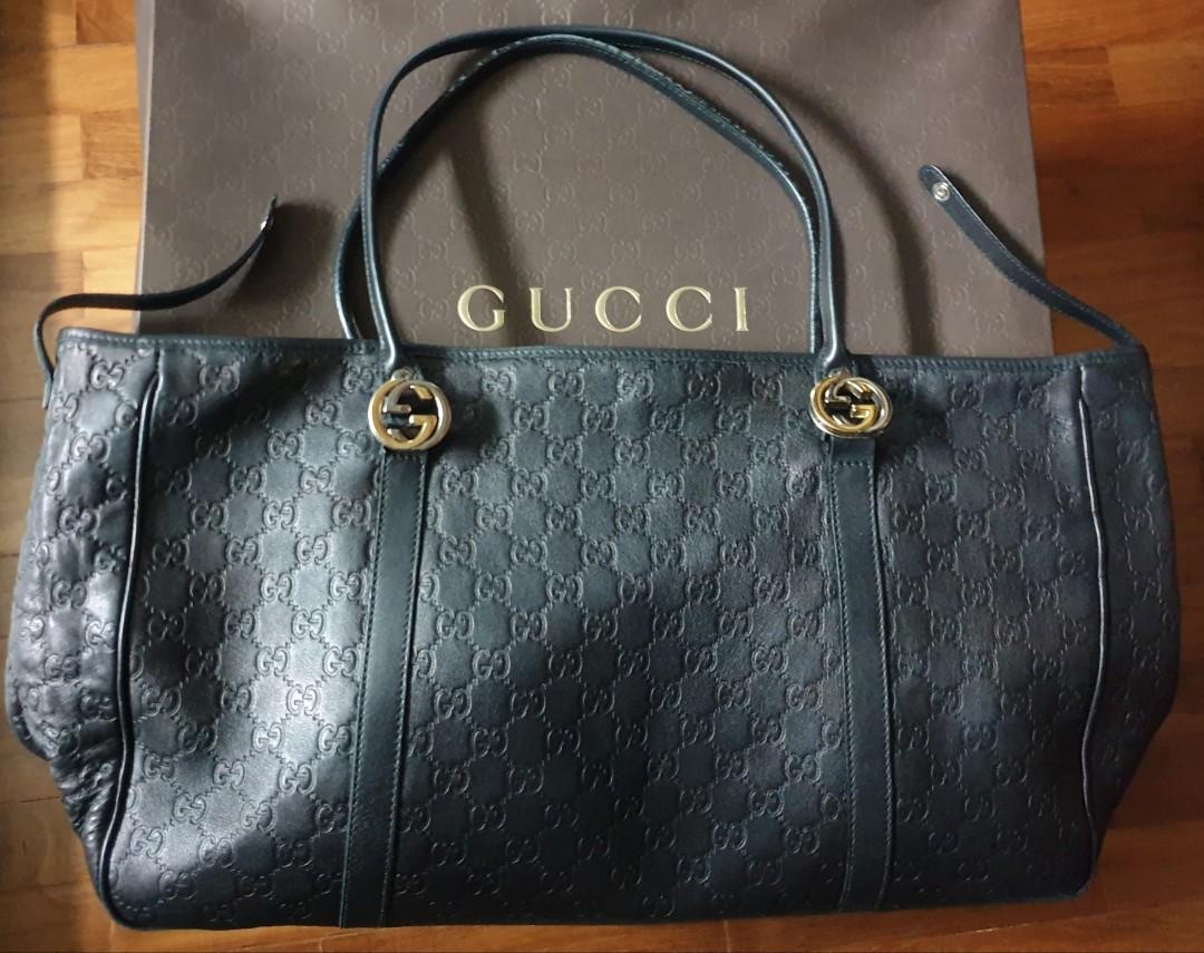 Gucci signature clearance tote bag