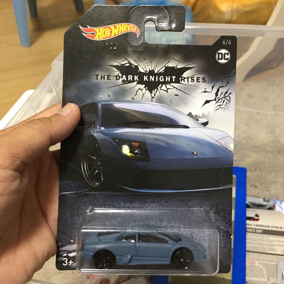 Hot Wheels Batmobile lamborghini murcielago dark knight rises, Hobbies &  Toys, Toys & Games on Carousell