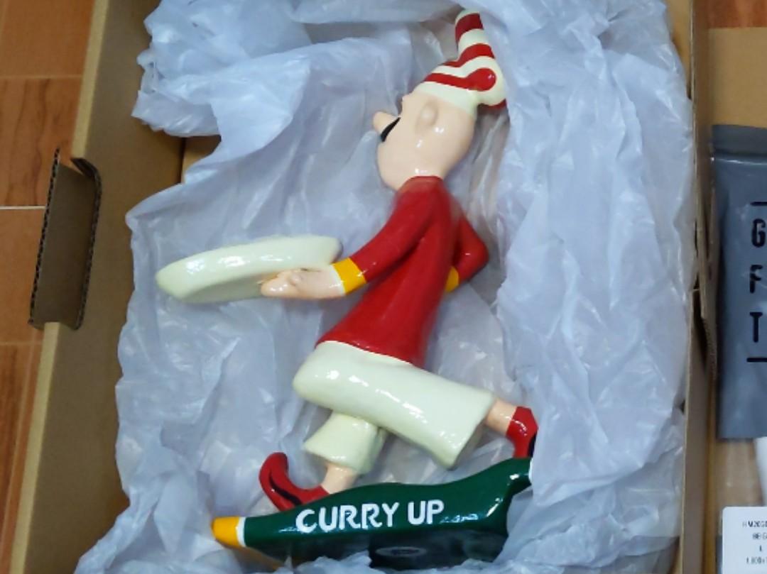 Human made Curry Up Paper Mache Display, 其他, 其他- Carousell