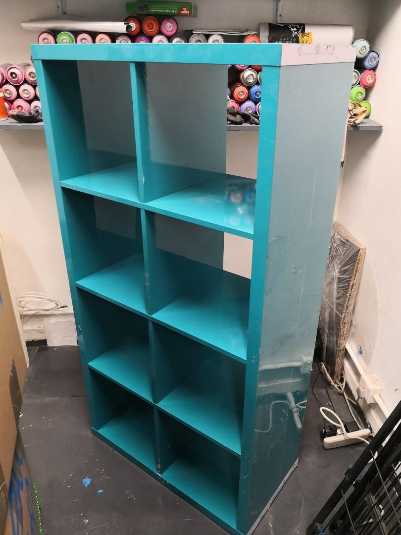 Ikea kallax shelving unit, 傢俬＆家居, 傢俬, 書櫃、櫃子及架 Carousell