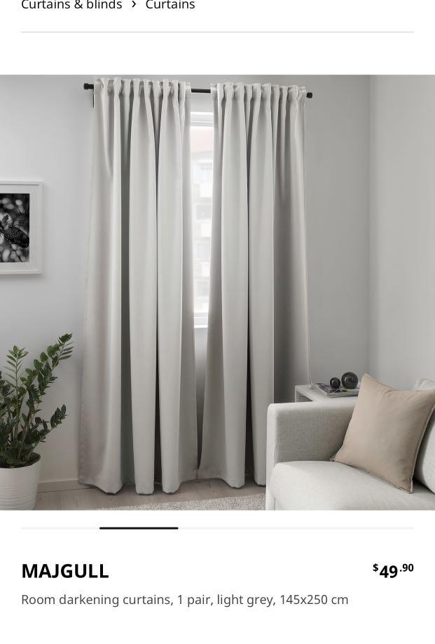 Ikea Majgull Curtain Furniture Home Decor Others On Carousell