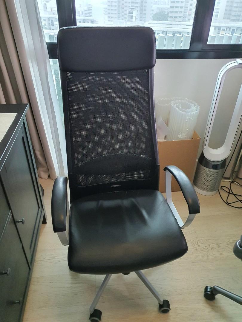 Ikea Markus Office Chair, Furniture & Home Living, Furniture, Chairs on