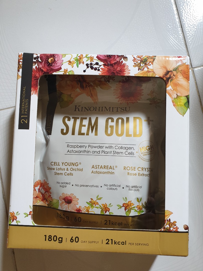 Kinohimitsu Stem Gold Food Drinks Drinks On Carousell