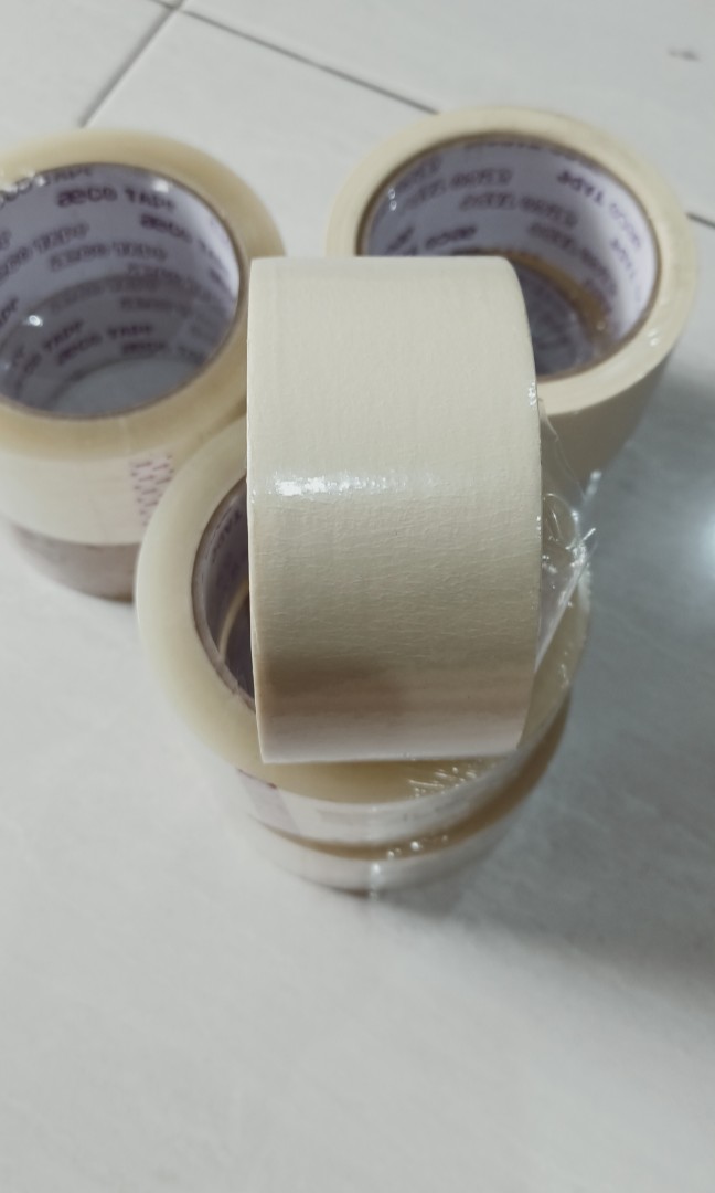 Lakban kertas atau Masking tape, Buku & Alat Tulis, Alat Tulis di Carousell