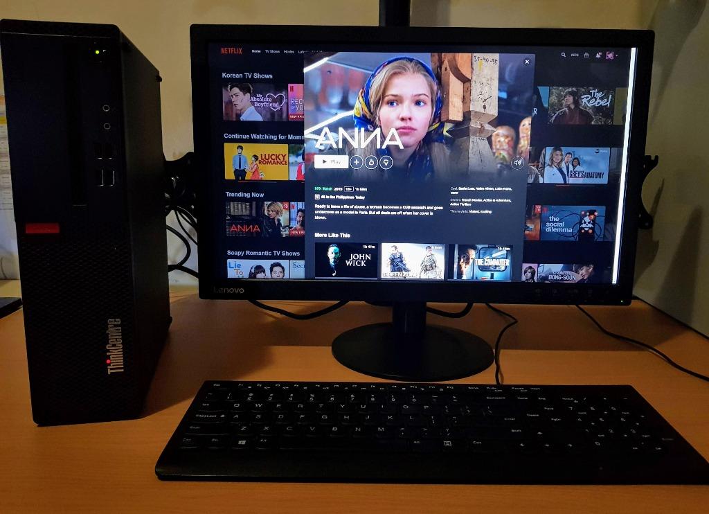 Lenovo Thinkcentre M710s I7 7th Gen 16gb Ram 1tb Harddrive 256gb Ssd Electronics Computers Desktops On Carousell