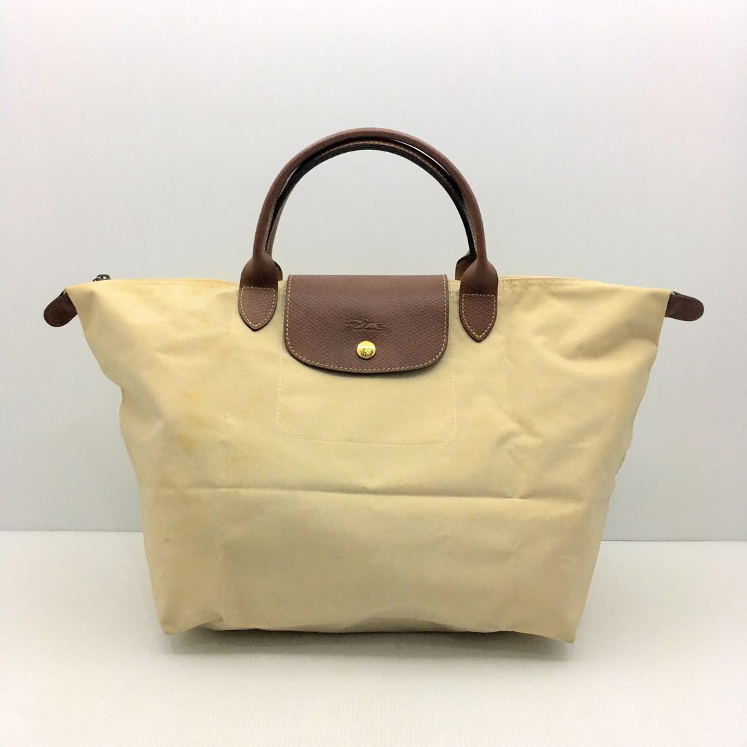 longchamp cream bag
