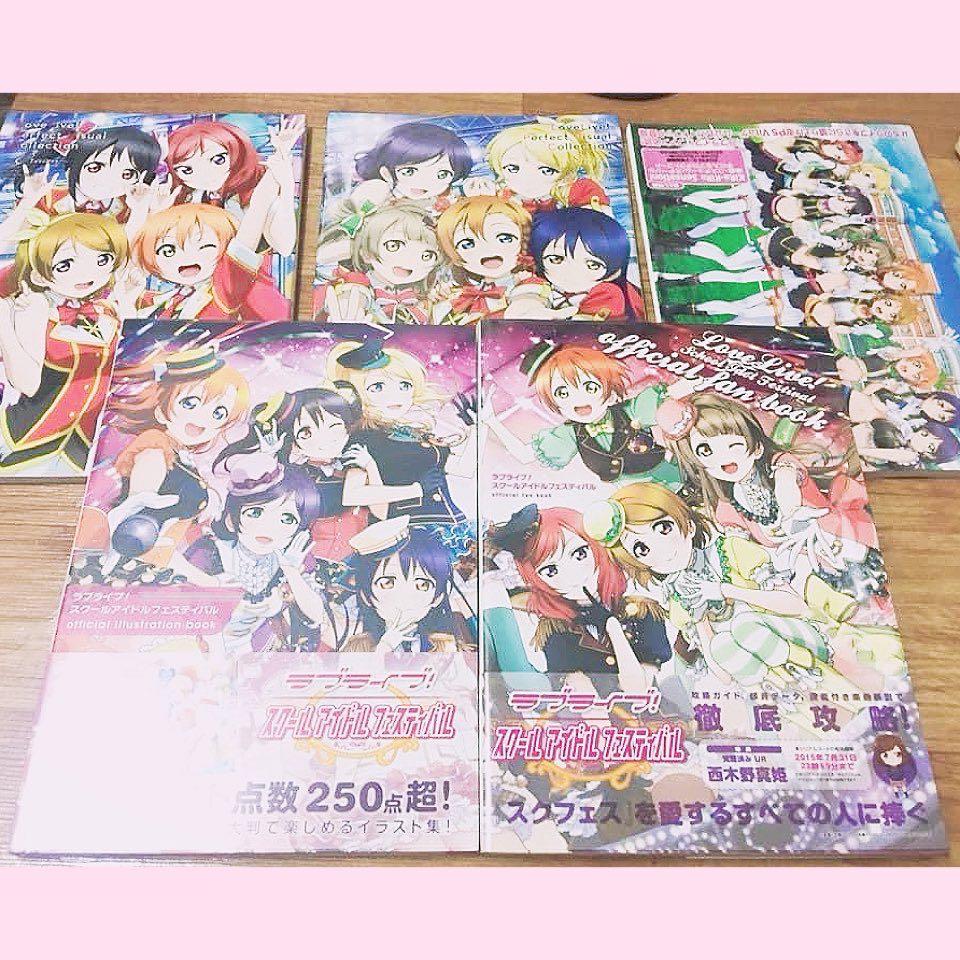 Love Live School Idol Project Llsif Artbooks Books Stationery Comics Manga On Carousell