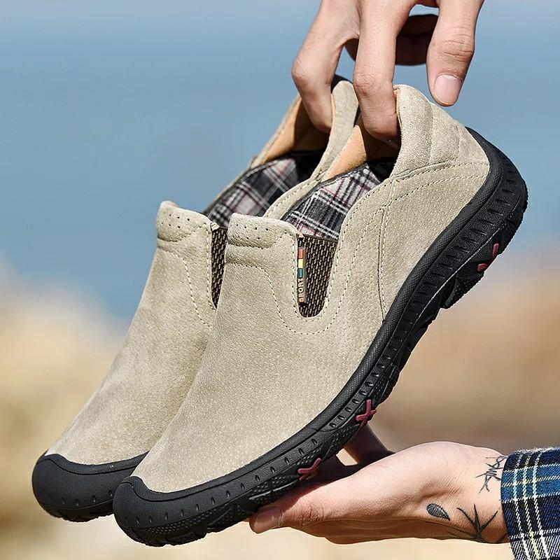 Men Shoes PU Leather Casual High Quality Loafers Flats Soft Light Shoes