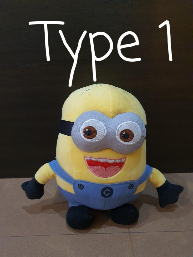 big minion stuffed toy