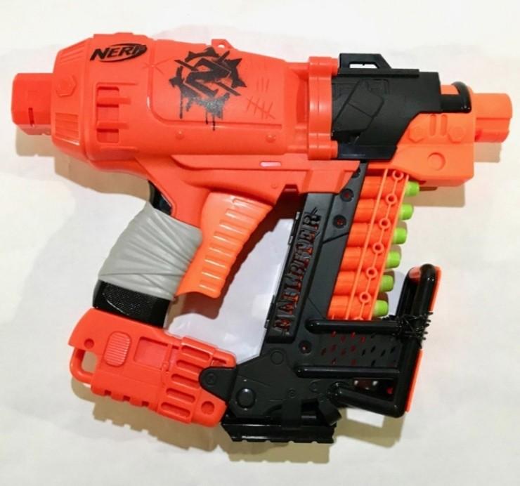 nerf nailbiter target