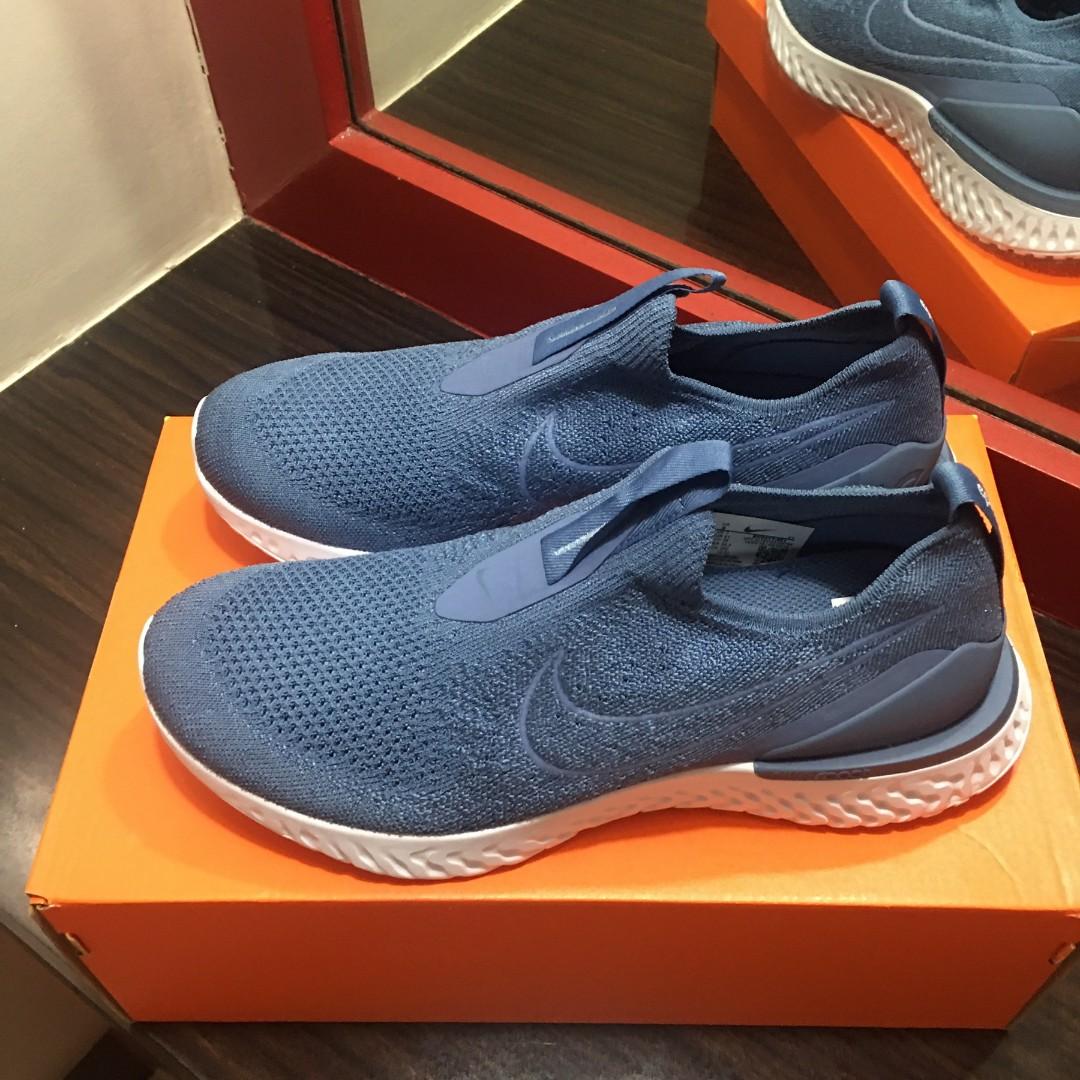 nike epic phantom react flyknit ocean fog