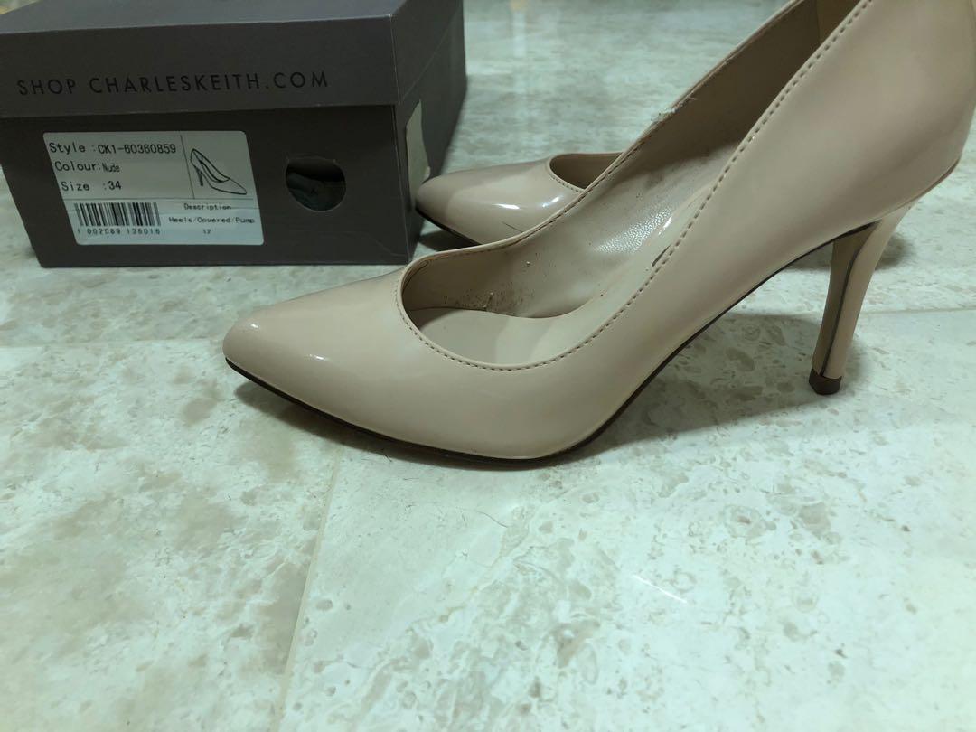Nude heels size 9 Outlet