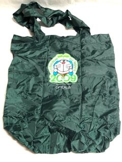 Optical 88 ❤ Doraemon Folding Shopping Bag Recycle Bag Tote-Bag 2009 多拉A夢 叮噹 眼鏡88 中古 罕有 蛋殼 可摺疊 拉錬包 環保袋 購物袋64190438675841110