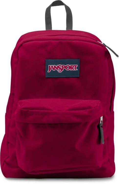 Jansport bag maroon top