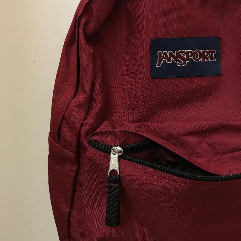 Jansport on sale backpack maroon