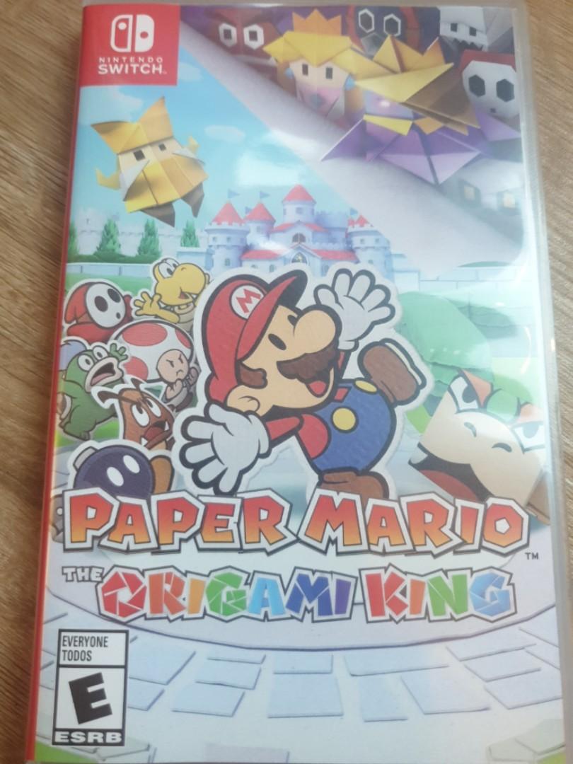 Paper Mario : The Origami King (Nintendo switch), Toys & Games, Video ...