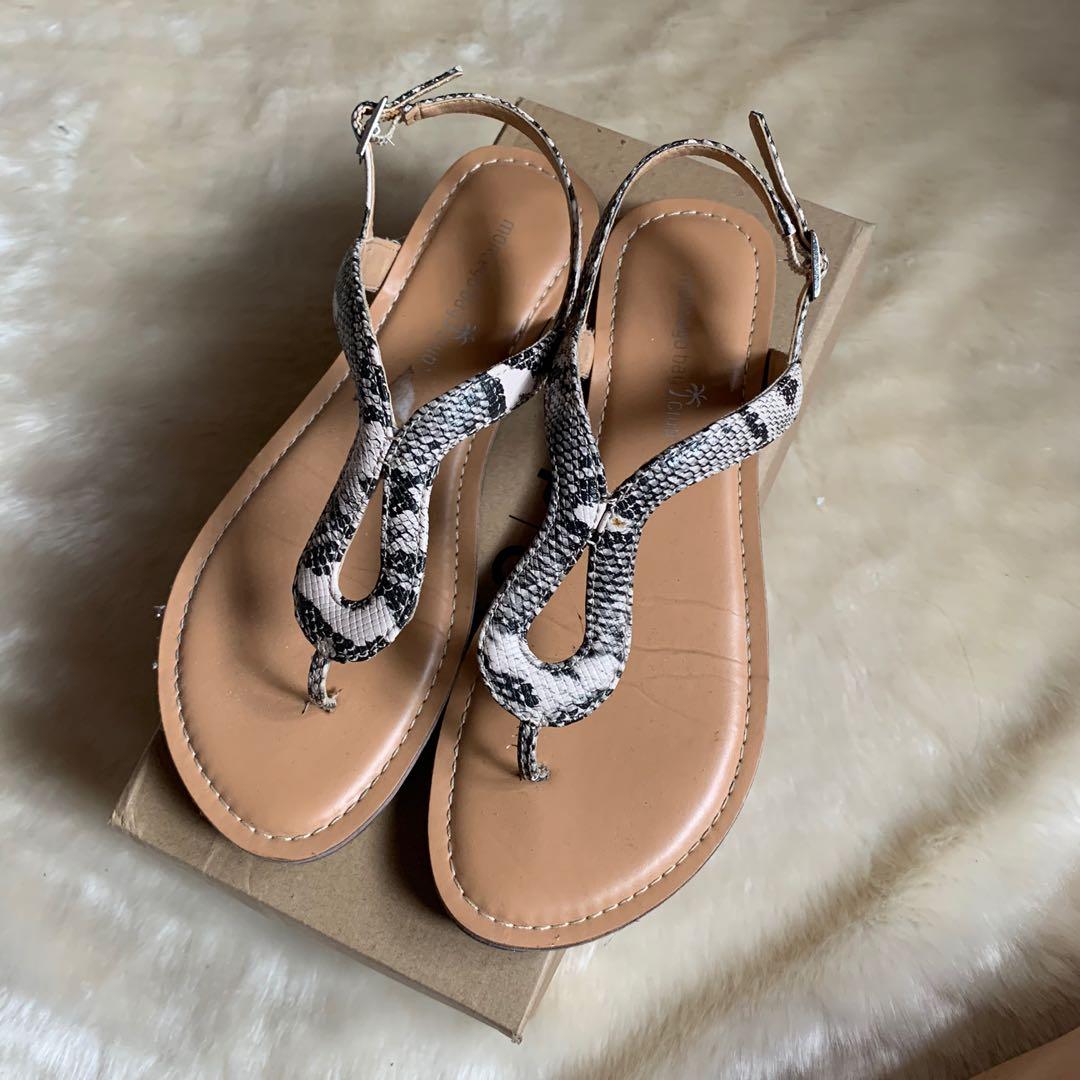 Payless Step One Snakeskin sandals 