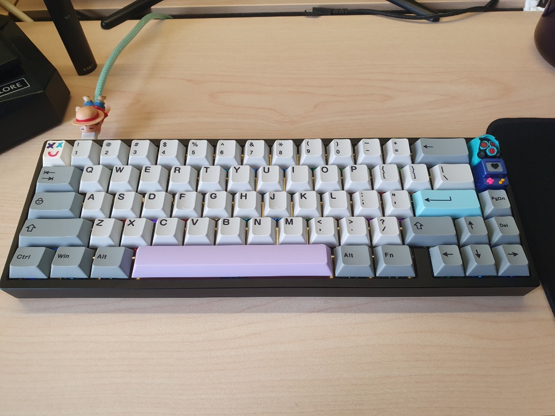 PBT muted keycaps all in one, Computers & Tech, Parts & Accessories