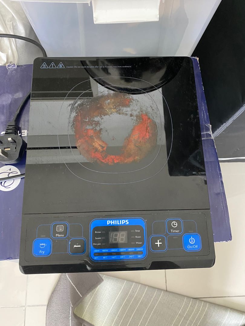 Philips Induction Cooker HD4921, TV & Home Appliances, Kitchen