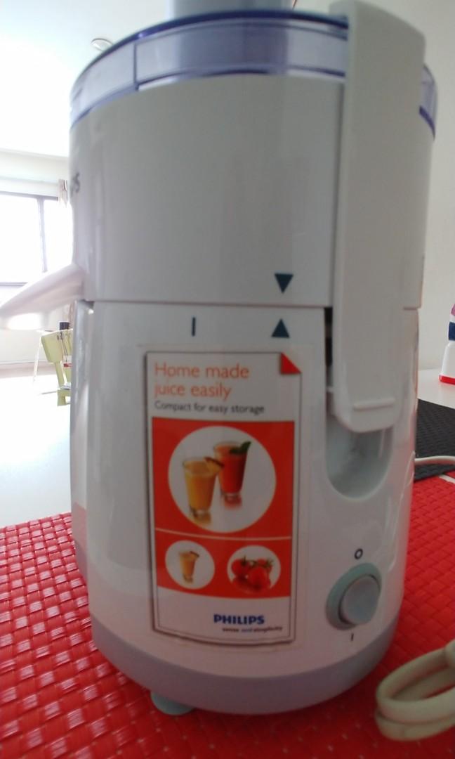 PHILIPS Juicer (HR1810), TV \u0026 Home Appliances, Kitchen Appliances, Juicers,  Blenders \u0026 Grinders on Carousell
