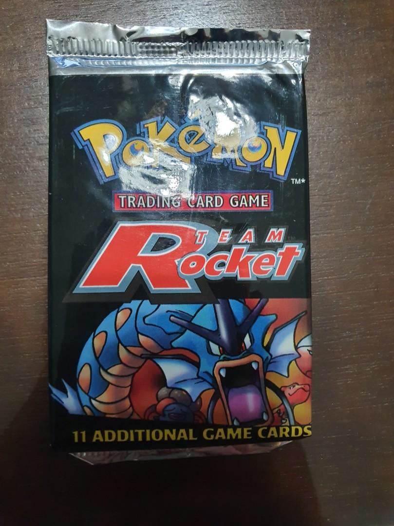 Pokemon TCG Team Rocker Unlimited heavy vintage pack, Toys & Games