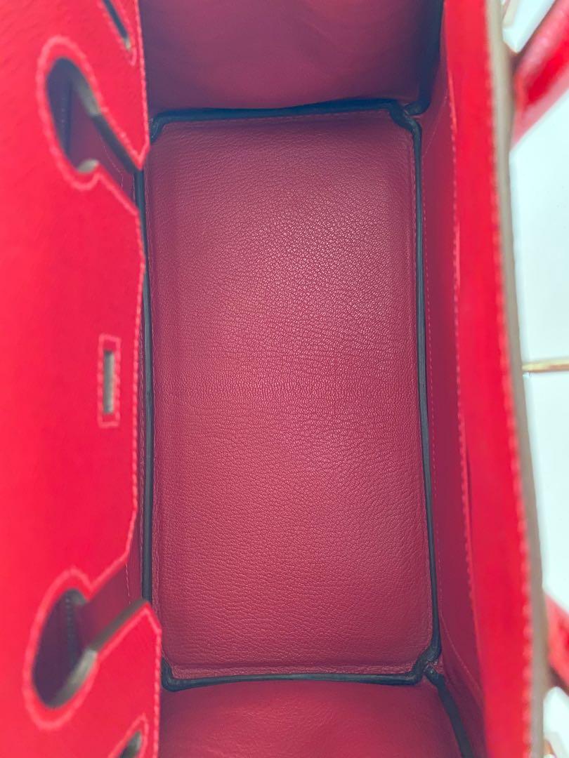Preloved Excellent Hermes Birkin 30 Rouge Casaque Epsom PHW Q Fullset  Original Receipt, Luxury, Bags & Wallets on Carousell