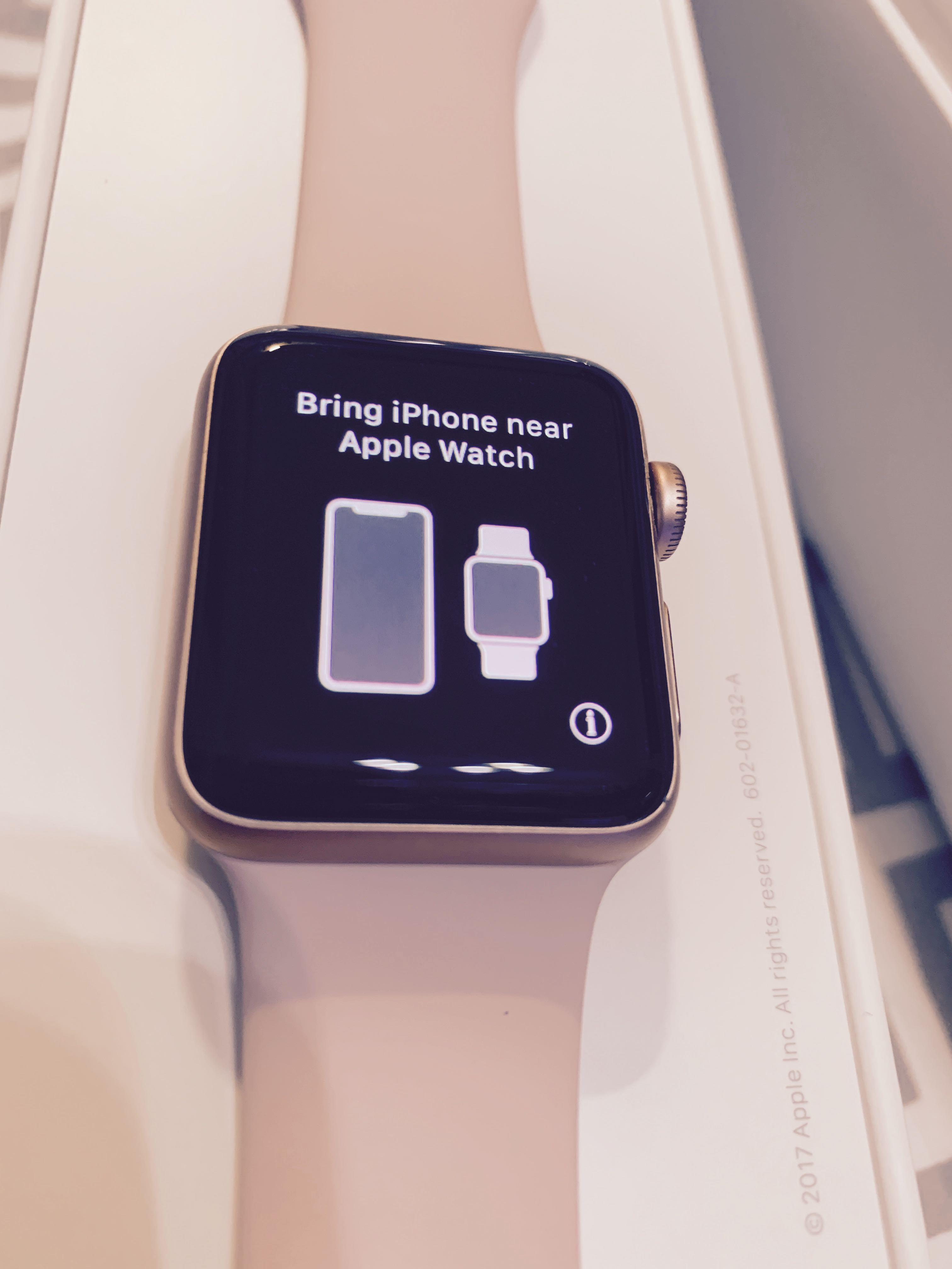 Preloved Apple Watch Series 3 38mm Mobile Phones Gadgets Wearables Smart Watches on Carousell
