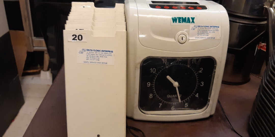 WEMAX Punch Card Machine, Mobile Phones & Gadgets, Mobile & Gadget