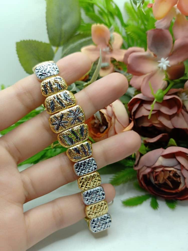 Rantai Tangan Pulut Dakap Batik Emas Suasa Women S Fashion Jewellery On Carousell