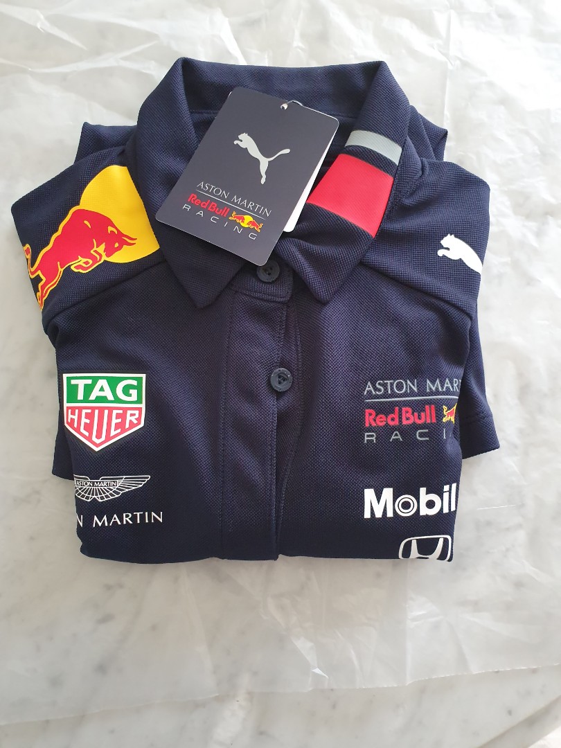 2020 F1 Red Bull Team Polo Size Large Authentic polo - Depop