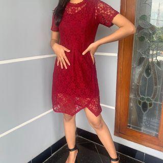 Red dress