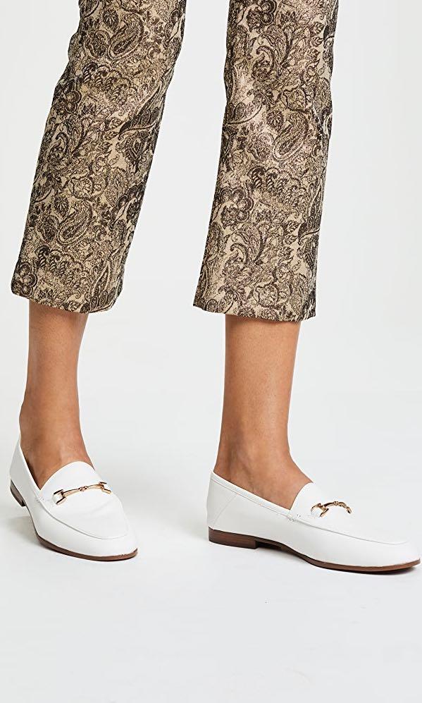 Sam Edelman Loraine Loafers White