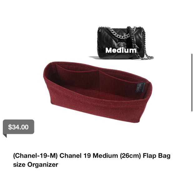Samorga Bag Insert Organizer Chanel 19 Women s Fashion Bags