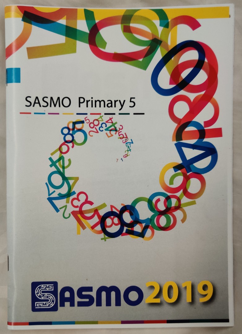Sasmo Grade 5 2019 Questions And Answers Olympiad Math New 3 5 Hobbies Toys Books Magazines Textbooks Primary On Carousell