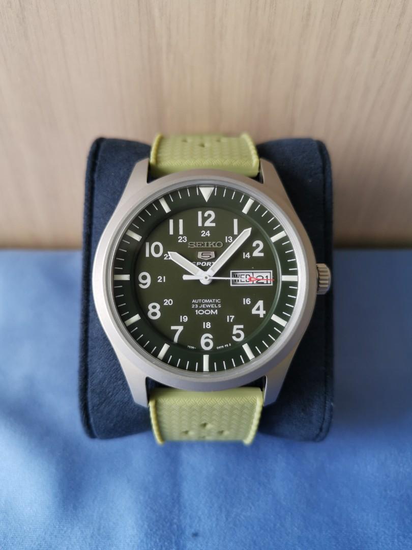 seiko 5 automatic field watch