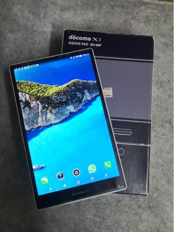 Sharp AQUOS PAD SH-06F,7吋,85%新., 電腦＆科技, 電腦周邊及配件