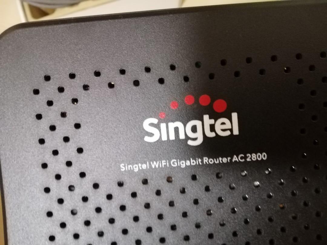 Singtel AC 2800 Router, Computers & Tech, Parts & Accessories ...