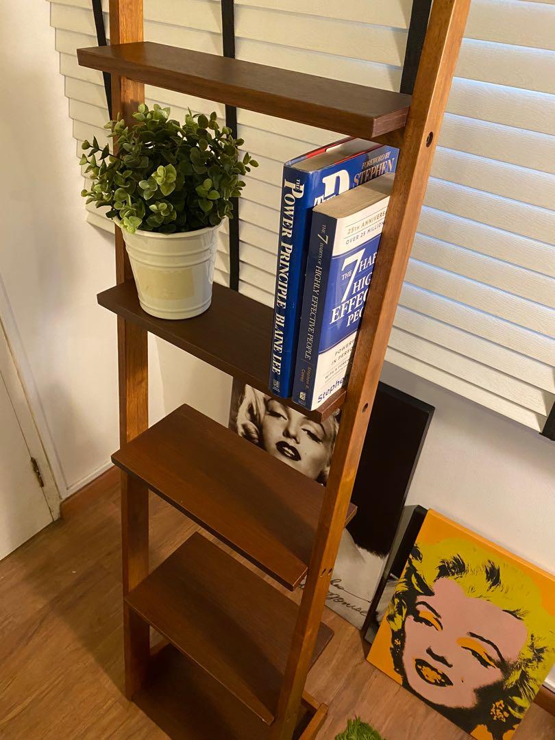 Solid wood display shelf 1.5m, Furniture & Home Living, Furniture