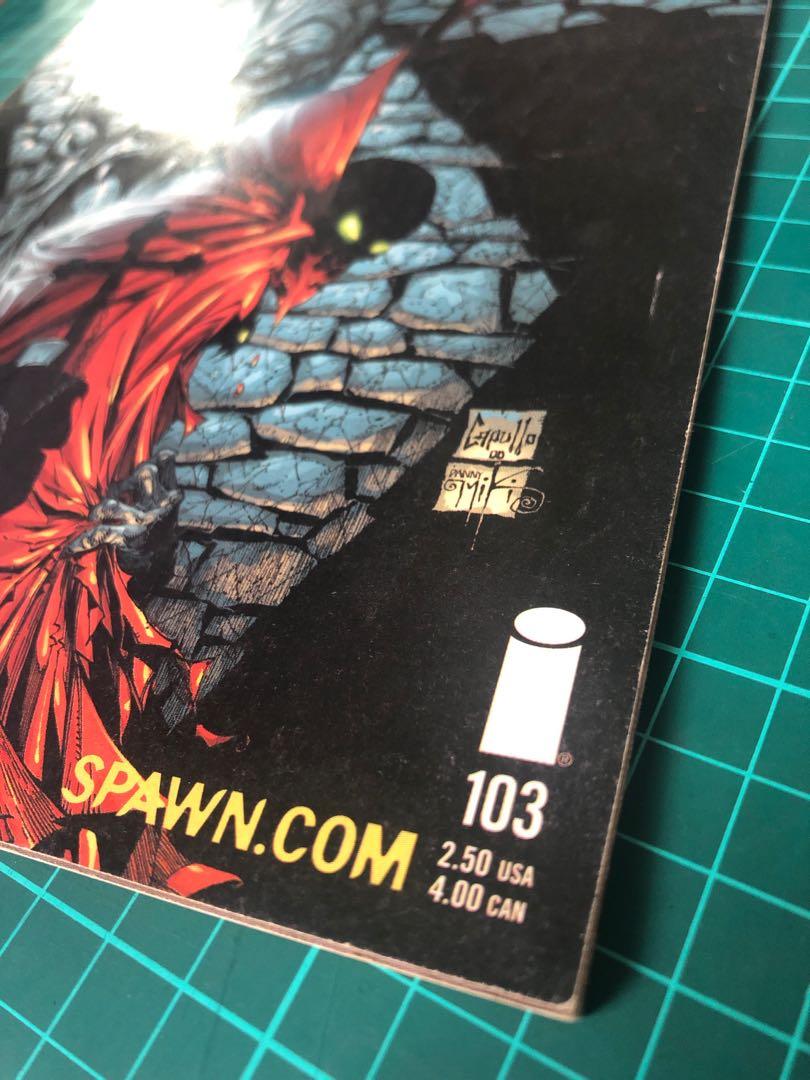 Spawn #103 (Category: Comics & Manga) located in Puchong. Submitted by kucingstyle (Listing ID 1035096697, Image 3). Description: Image - Todd McFarlane Spawn #103 by Brian Holguin.